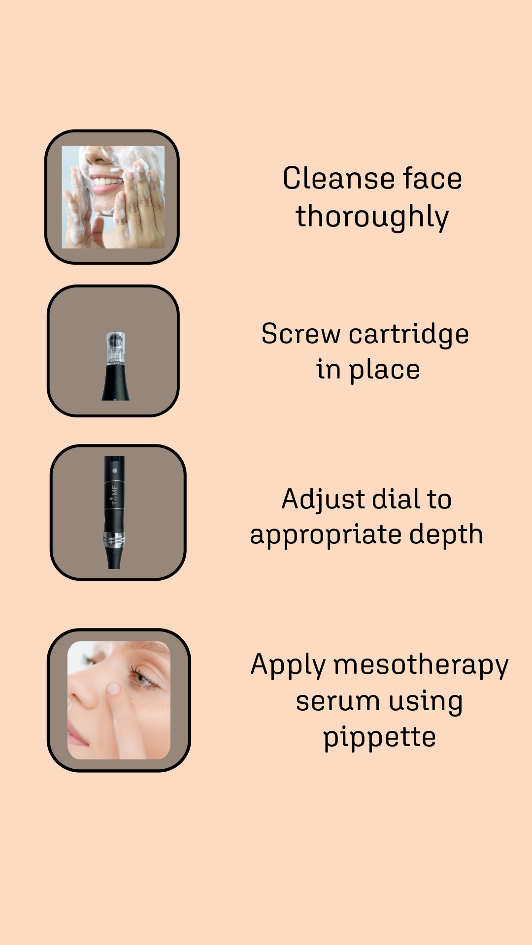 Micro needling Starter Set for home use